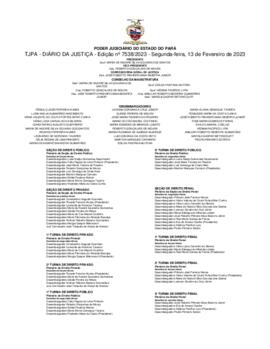 TJPA - Diário da Justiça - Edição nº 7538-2023