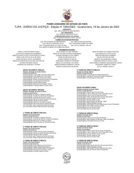 TJPA - Diário da Justiça - Edição nº 7294-2022