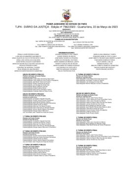 TJPA - Diário da Justiça - Edição nº 7562-2023