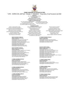 TJPA - Diário da Justiça - Edição nº 7308-2022
