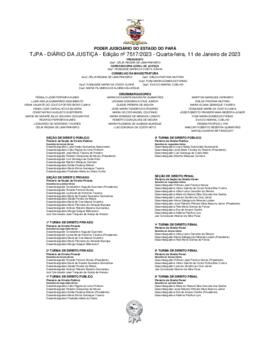 TJPA - Diário da Justiça - Edição nº 7517-2023