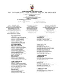 TJPA - Diário da Justiça - Edição nº 7630-2023